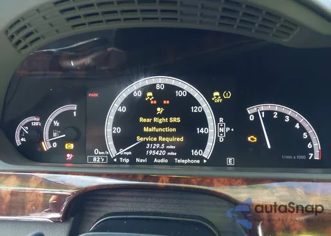 2011 Mercedes-Benz S 550 4Matic from USA, damaged, VIN WDDNG8GB1BA386891